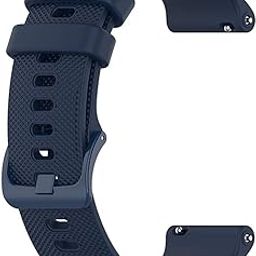 22mm Watch Straps Belt Band Compatible with Noise ColorFit Ultra/Ultra 2, Vision, Caliber, Pro 3, Active/GPS, Buzz, Core, Nav & Nav+, Endure Smartwatch Straps,Textured Design,-2