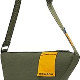The Aisle Crossbody Sling Vegan Leather & Nylon Chest Bag Casual Shoulder Daypack (Forest)-picture-56