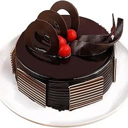 80 rose garden Chocolate Truffle Cake Eggless|Birthday Cake||Half Kg - 500 G-image-96