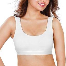 Women's Blended Cotton Non Padded Non-Wired Sports Bra SB-1104-image-36