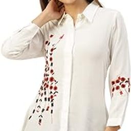 Women's Rayon Embroidered Top for Girls | Comfortable Stylish Western Top-image-15