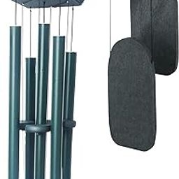 Paradigm Pictures Big Wind Chime Forest Green 45 inches Long Wind Chime Ideal Decoration Home, Balcony, Office and Garden Decor-image-22