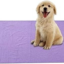 The Pets Company Waterproof Resuable Pee Pads for Puppies & Dogs | Washable, Leakproof, Quick-Dry, Non Slip Toilet Training Dry Sheet for All Pets | Small - 70 cm x 50 cm, Lilac-picture-17