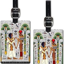 Lentikart 3D Lenticular Luggage Tag Set of 2 | Adventure Egypt Travel Mummy | Luggage/Bag/Travel ID Label Tags for Suitcase & School Bags Set of 2-picture-43
