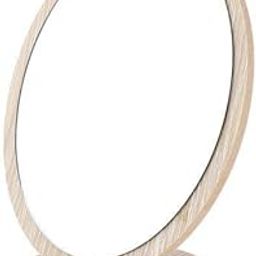 UJEAVETTE® 4xFoldable Countertop Vanity Wood Cosmetic Travel Shower Shaving Makeup Mirror-picture-11