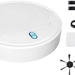 Low Noise Smart Robot Vacuum Cleaner Floor Cleaning Sweep Machine White-image-75