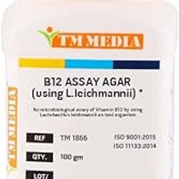 TM MEDIA - B12 ASSAY AGAR (using L.leichmannii) * (100 gm)-image-77