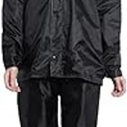 Grey Waterproof Raincoat with Pants Polyester Double Layer Rain Coat For Women Bike RainSuit Jacket Suit Inner Mobile Pocket with Storage Bag (Women 129)-picture-37