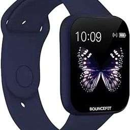 Bouncefit D20 Y68 Fitness Band Smart Watch for Men, Women, Boys, Girls, Kids – Single Touch Interface, Water Resistant, Workout Modes, Quick Charge Sports Smartwatch – Blue (FF)-image-83