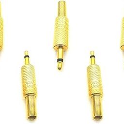 CentIoT - Audio Plug 3.5 MM Gold Plated (2 Pole, 2pin, Mono)-image-7