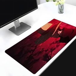 Anime Large Extended Mouse Pad One Piece Monkey D. Luffy for Laptop Desktop PC Gaming Desk Mat Rubber Base Desk Pad-30