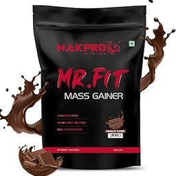 NAKPRO Mr. Fit Super Fast Weight Gainers/Mass Gainers Powder(1 Kg, Chocolate)-15