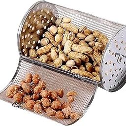 Kitchen Rotisserie Grill Roaster Drum Oven Basket Oven Roast 120x180mm Kitchen Dining & Bar | Small Kitchen Appliances | Coffee & Tea Makers | Coffee Roasters-15