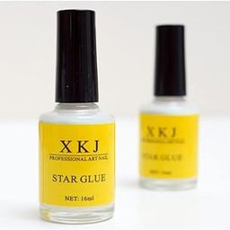 Star Glue,Nail Art Glue, for Foil Sticker Nail Transfer Tips Decorations Adhesive White 16 ML/Bottles-image-31