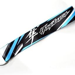 Haya 2552 Motorcycle Bike Car Tag (6 X 1 Inch) Cloth Multicolor Keychain-40