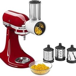 KitchenAid Plastic Fresh Prep Slicer/Shredder Attachment, (Multicolour, White)-image-77