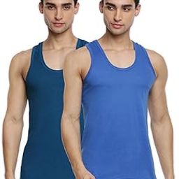 Men Fine Cotton Vest (Pack of 2)-image-100