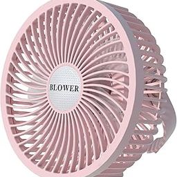 ATORSE Mini Fan 360 Degree Tilt Rotation Natural Wind Portable for Hiking Office Plug in-image-6