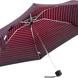 esprit Unisex Petito Umbrella Travel Friendly, Lightweight, UV Protected, Rustproof & Windproof with Strong Handle & Manual Open & Close, 6 Ribs- Brt Rose-picture-24