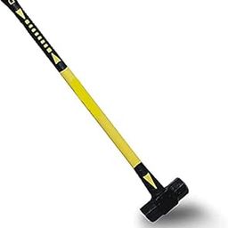 CW Fitness Gym Hammer 6 Kg Gym Hammer/Sledgehammer Functional Training Cross Fitness No Joints, One Piece Welded Fiberglass Handle with Rubber Coating-image-44