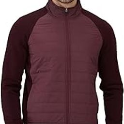 Men Regular Fit Cut & Sew Pattern Cotton Polyester Blend Full Sleeve High Neck Casual Sweatshirt-image-48