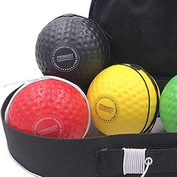 CALANDIS™ Boxing Reflex Ball Headband Fitness Boxing Gear Workout Reflex Punching Ball 1 Headband 4 Ball | Punching Bags | Training Equipment & Supplies | Boxing, Martial Arts & MMA-image-70