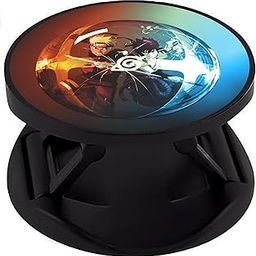 Eggshell® Premium Super Matte Phone Grip & Stand | Expandable Mobile Back Holder for Smartphones & Tablets | (Water Droplet Naruto Sasuke)-image-17
