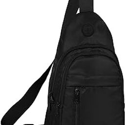 Sabai 6L Crossbody Bag for Men Women | 2 compartments| 2 Pkts| Inner Sleeve| earphone hole| Chest bag/Passport Bag/Hiking/Running/Camping/Outdoor/Shoulder Bag/Money Bag Adjustable Strap-image-69