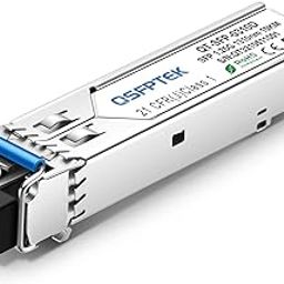 QSFPTEK for NETGEAR AGM732F Gigabit SFP Module 1000BASE-LX/LH 1310nm 10km DDM Single-Mode LC Mini-GBIC Transceiver-image-26
