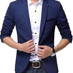 Blazer for Men for Party(Dark Blue)-image-67