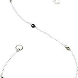 | 925 Sterling Silver | Bead Nazariya Anket Payal | Gift for Girlfriend, Women & Girls | With Certificate of Authenticity & Hallmark-29