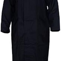 Women's Semi Nylon Long Raincoat (23-B1_Black_Large)-picture-51