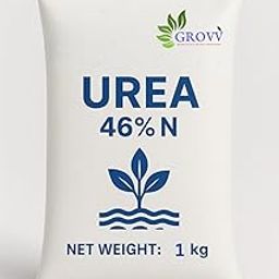 Grovv Urea Fertilizer 46% Nitrogen – Best Plant Growth Booster for Garden, Lawn & Potted Plants – Water-Soluble Plant Food – 1kg-image-29