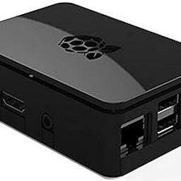 REES52 Black Protective Case/Box/Enclosure for Raspberry Pi Model B/ 2/3 with Aluminum Heatsink Cooler - Access to All Ports-0