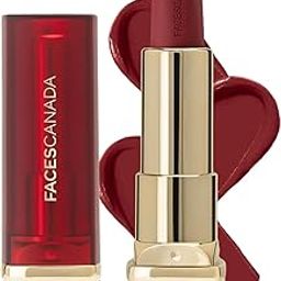 FACES CANADA Comfy Matte Creme Lipstick - Raise The Roof, 4.2g | Long Stay | Creamy Matte Finish | Intense Color | Super Hydrating & Nourishing | Single Stroke Smooth Application-3