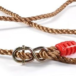Hammock Straps, 2Pcs Adjustable Swing Ropes, 1.8m Hanging Extender Tree Straps, Swing Extension Straps Tree Swing Straps with Hooks Swing Rope for Outdoor Hammock Swing Chair-image-48