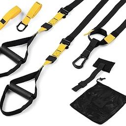 REZNOR Suspension Trainer | All-in-One Portable Resistance Bands for Muscle Building and Fat Burning | Full Body Workout System for Men and Women-30