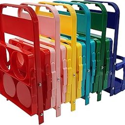 MERISHOPP Sports Water Bottle Carrier Folding Drink Holder for Soccer Gym Picnic Blue| Training Aid | Agility Ladder | Resistance Band Set-image-59
