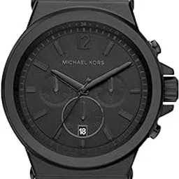 Michael Kors Stainless Steel Analog Black Dial Men Watch-Mk8279, Black Band-picture-15