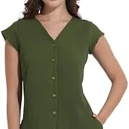 fashfun clothing Fashfun Women's Twill Texture Long Waist Coat Top-picture-19