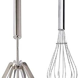 AIM Enterprises Stainless Steel Hand Mixi Power Free Hand Blender & Whisk Combo Pack of 1 (Color Silver)-image-6