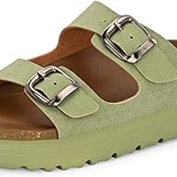 Women's Slipper/Sliders |Pu Padding On The Footbed |Bounce Back Technology | Comfortable & Lightweight |Everyday Flip Flops For Ladies (9216)-22