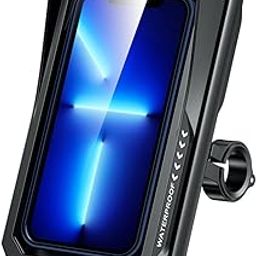 YELLOWFIN Waterproof case Bag Bike | Motorcycle | Scooter | Bicycle Mobile Phone Holder Mount (M30-No Charger)-image-53