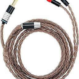 KK Cable MI-O Replacement Audio Upgrade Cable Compatible for HD650 HD600 HD580 HD525 HD565 Headphone, 6.35mm 1/4" TRS Plug, MI-O (1.5M(4.9ft))-picture-15