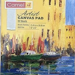 Camel Artist Canvas PAD - 25cm x 30cm (10" x 12") by Anmol Art & Frames-picture-10
