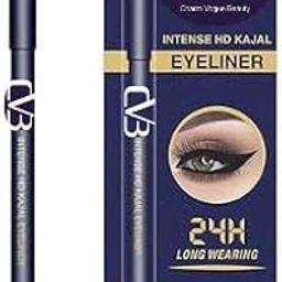CVB C75 Intense HD Kajal Eyeliner | Non-Smudging | Water Resistant | 24 Hr Long Stay | Black | 1.2g-image-23