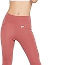Women's Snug Fit High-Rise Active Tights in Pink-image-31