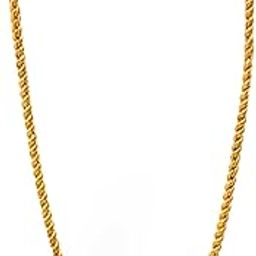 30 Inch Long One Gram Gold Plated Mangalya Rope or Kodi Pipe Design 100% Damage Free and Long Lasting Polish Chain-image-8