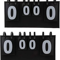 CALANDIS™ 2 Pieces Portable Table Top Flip Multi Scoreboard Basketball Football Sports | Other Basketball | Basketball | Team Sports-image-32