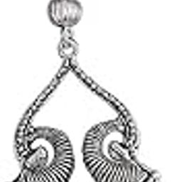 Silver Plated Multicolor Crystals Brooch/Saree Pin Clothing Accessories for Women-picture-1